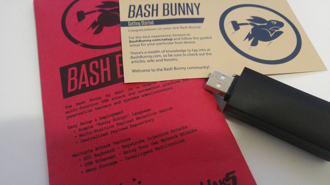 Bash Bunny - out of the box.